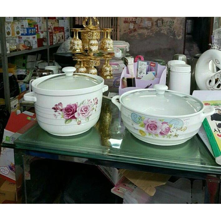 Bộ 2 Âu sứ cao cấp nắp kính - nắp sứ
