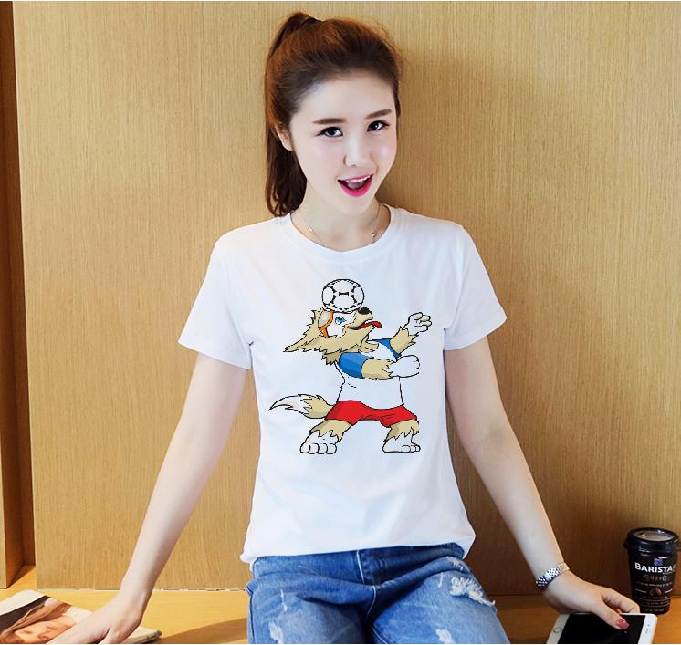 Áo thun nữ world cup 2018 cao cấp