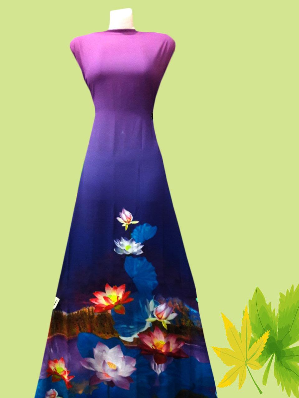 VẢI MAY ÁO DÀI LỤA 3D - MAY ÁO DÀI, ÁO ĐẦM, ÁO BÀ BA...