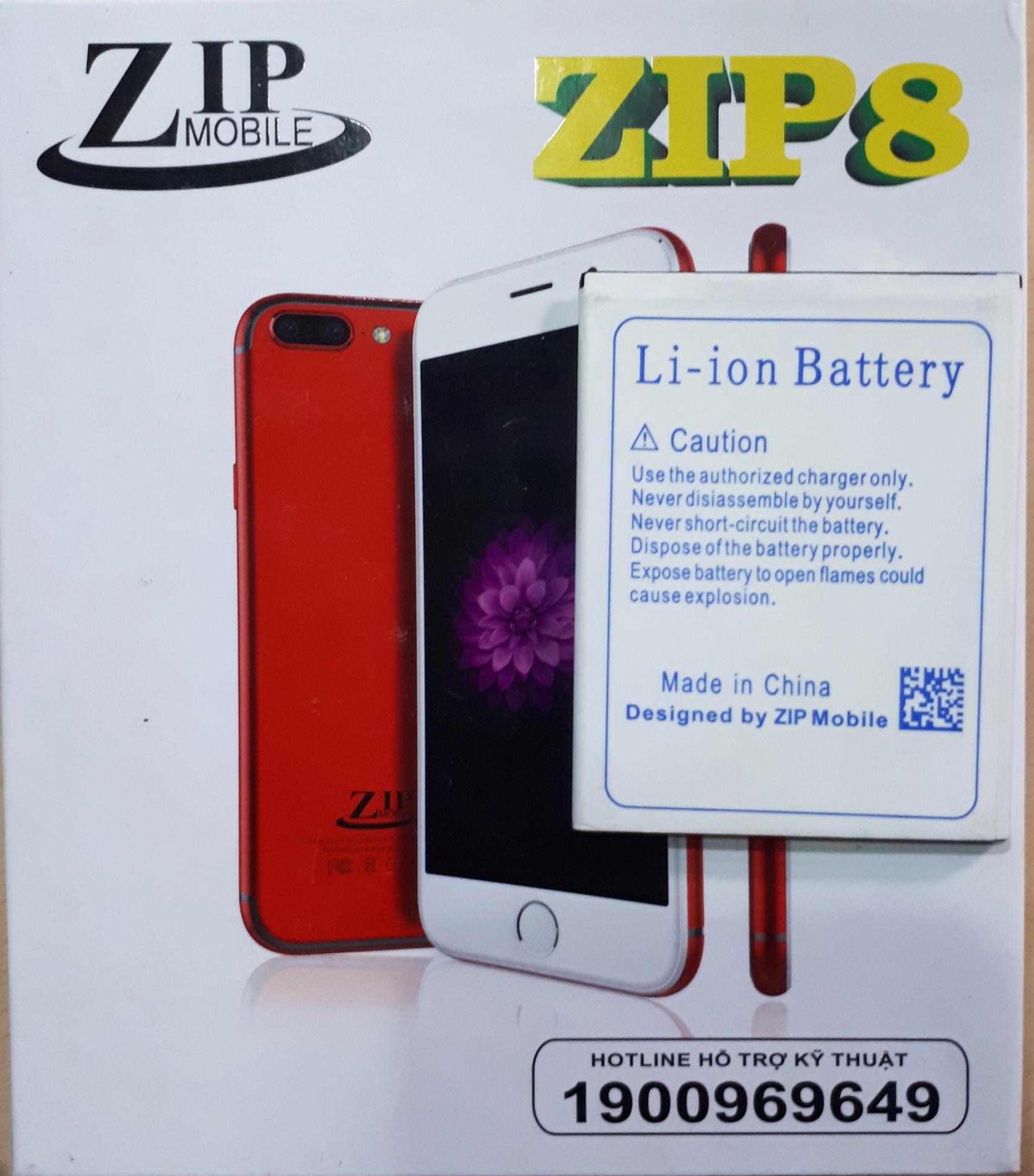 [HCM]Pin Điện Thoại Zip8,LV6+