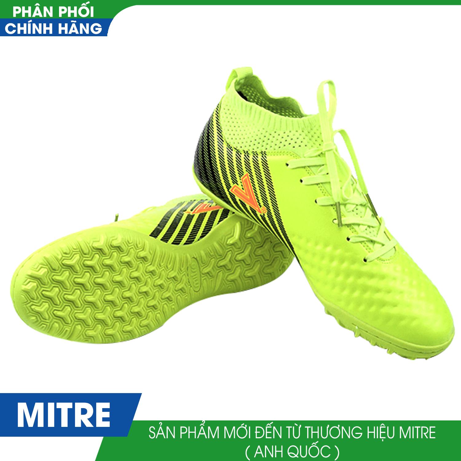 Giầy Bóng Đá Mitre170434 ( xanh neon)