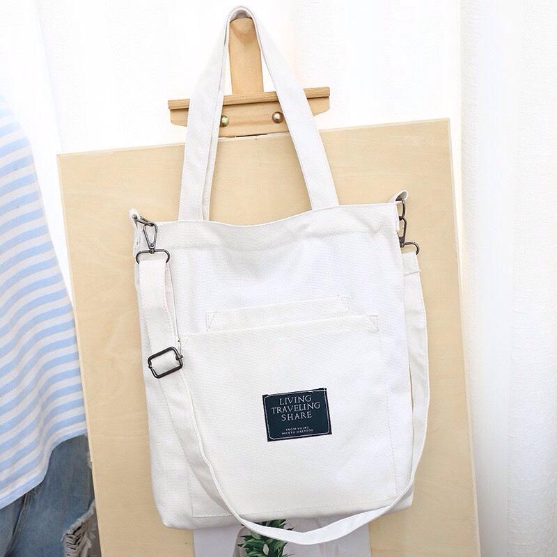 Túi tote nữ, túi vải living hàn quốc cực đẹp