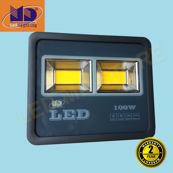 Đèn pha led COB đủ công suất chống nước 100W sáng trắng