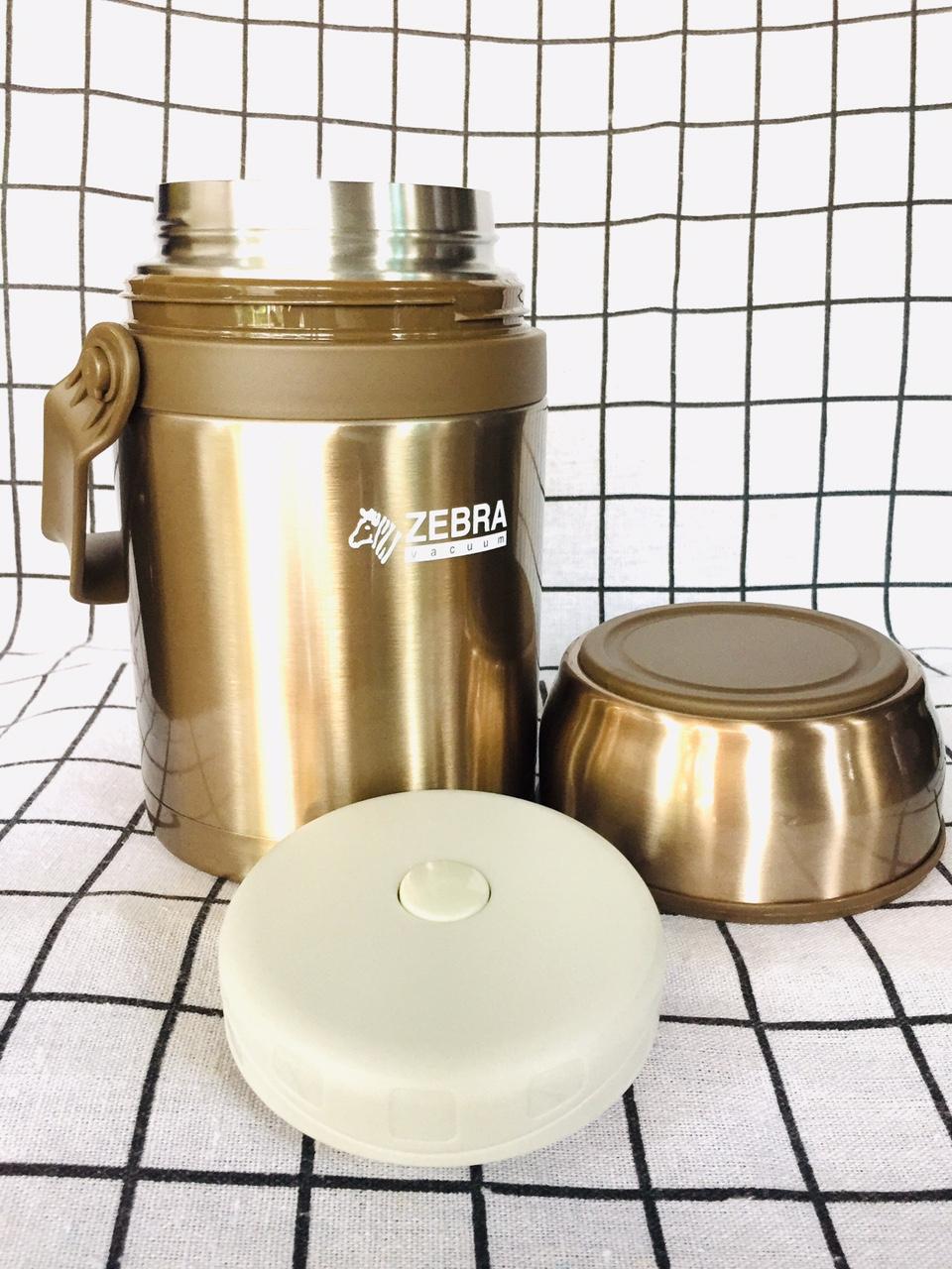 [HCM]Camen giữ nhiệt Zebra 1L (Vàng đồng)
