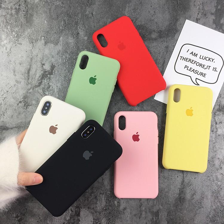 ỐP LƯNG IPHONE X SILICON COVER CHÍNH HÃNG