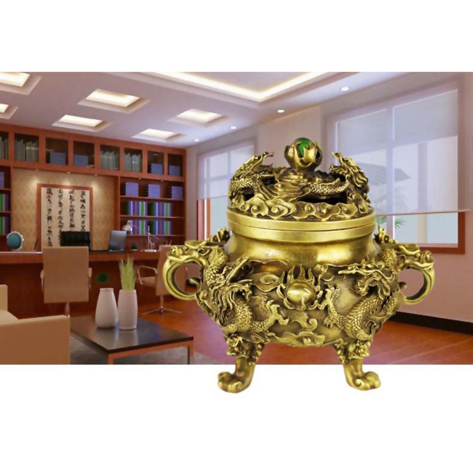 Đỉnh trầm (lư trầm, trầm hương, đồ thờ, đồ đồng)