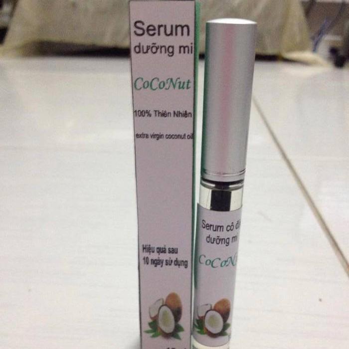 Tinh dầu dừa vitamin E dưỡng mi