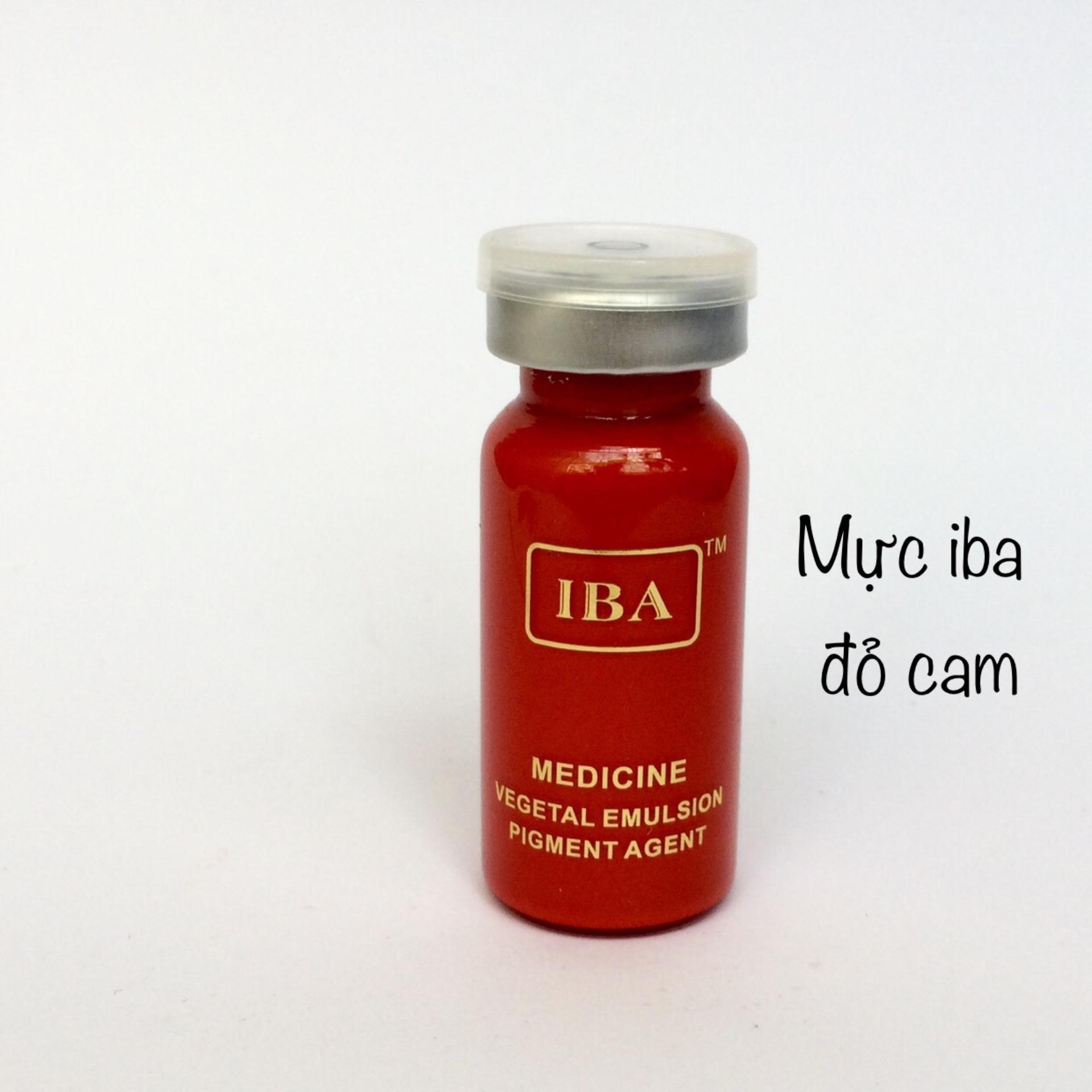 [HCM]Mực phun xăm thẩm mỹ  mày môi mí IBA (ĐỎ ĐẬM)