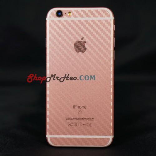 Bộ 3 skin dán mặt lưng vân 3d iphone 6 - iphone 6s