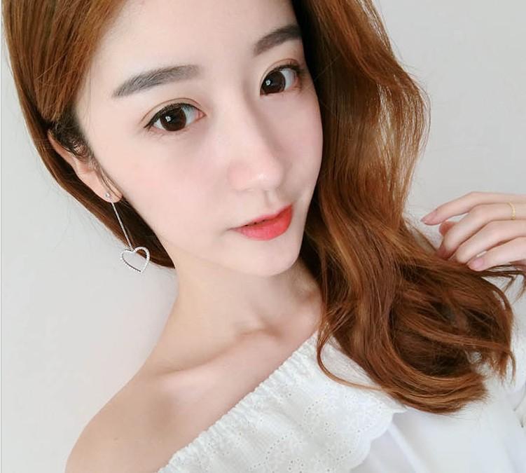 [HCM]BÔNG TAI DÀI TRÁI TIM - B0901