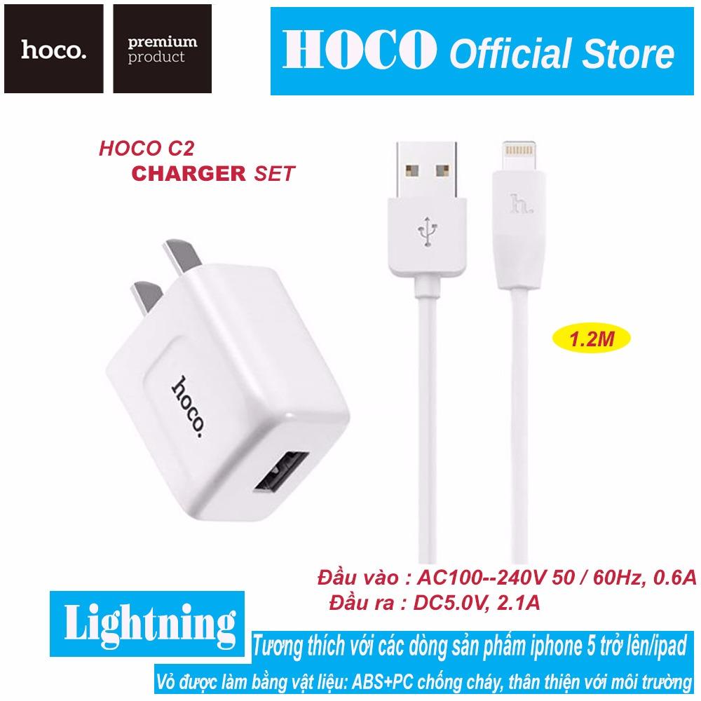 Bộ sạc combo HOCO C2 cho iphone/ipad siêu nhanh