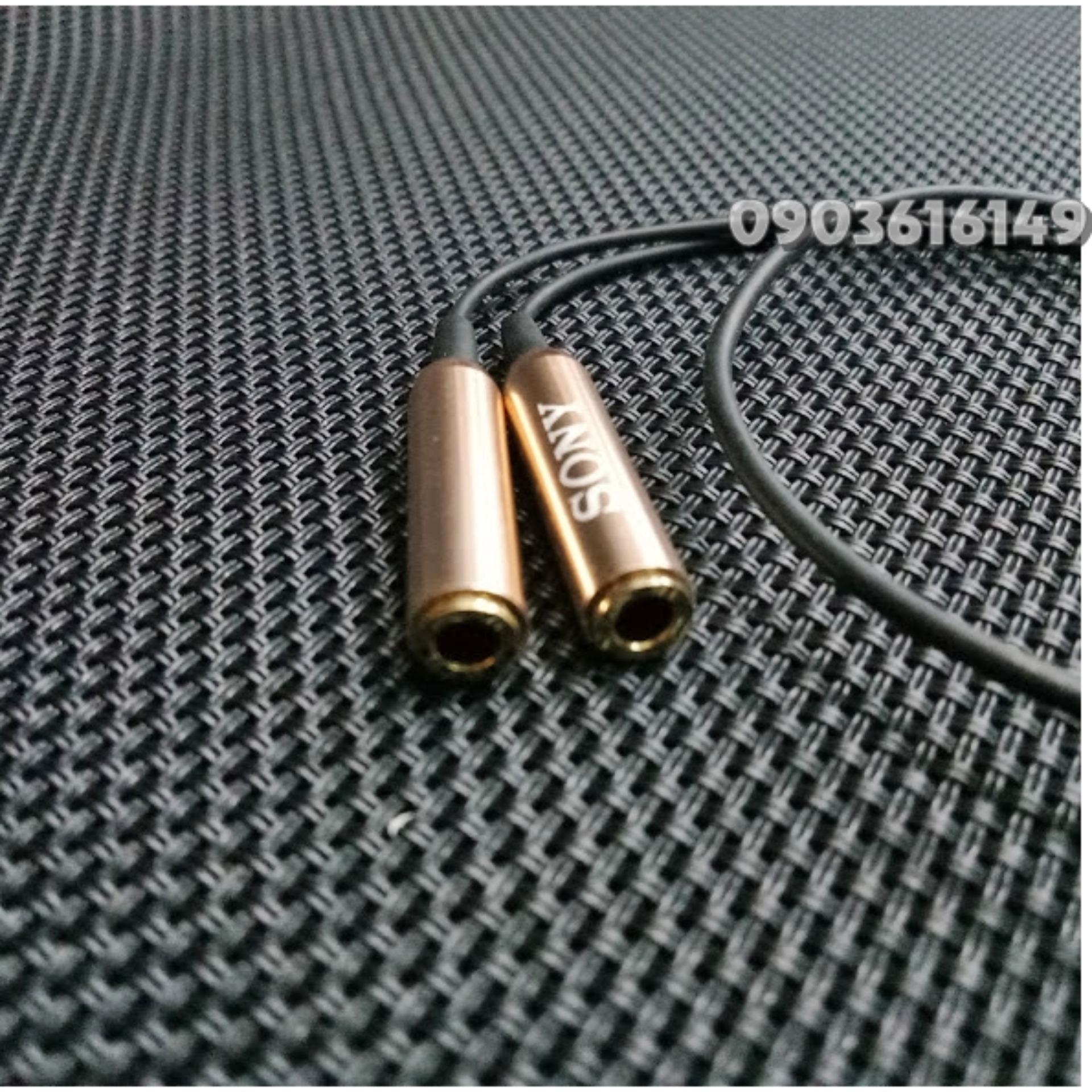 Dây chia jack loa chuẩn 3.5 từ 1 ra 2