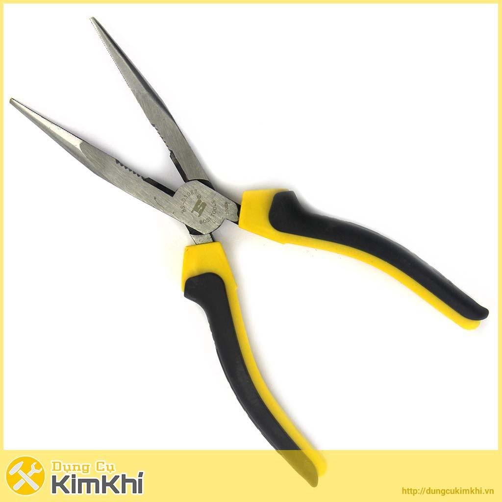 Kìm mỏ nhọn Bosi Tools BS193087 8inch/200mm
