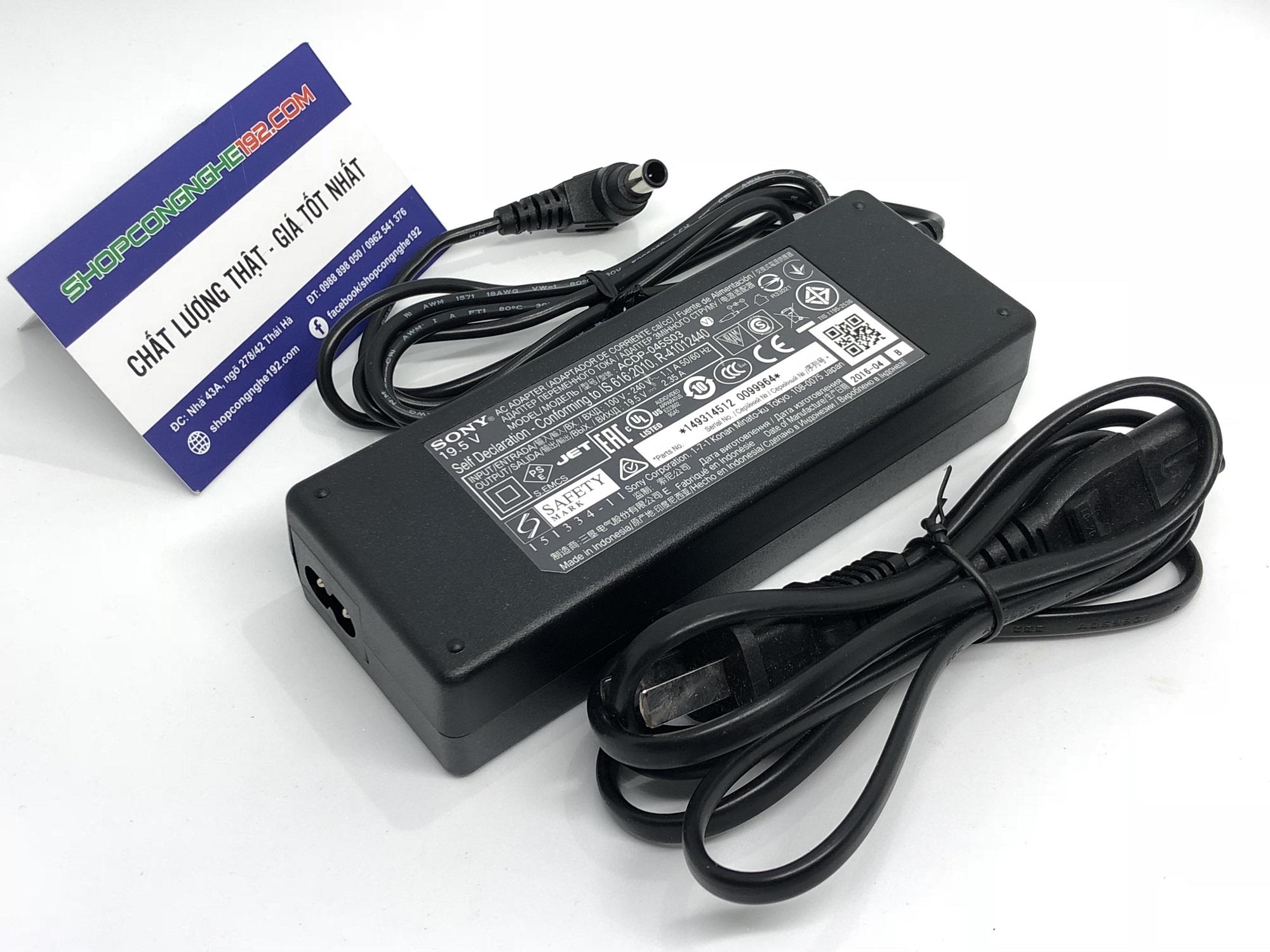 adapter tv sony 19.5v 2.35a