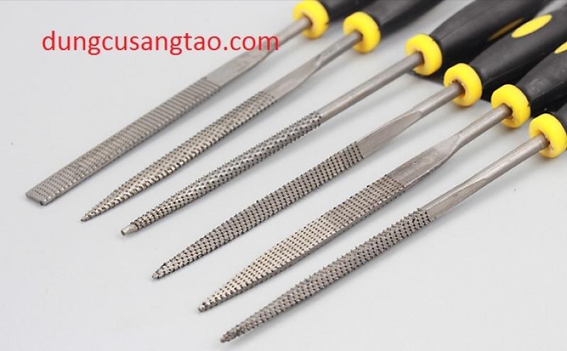 BỘ 6 dũa gỗ mini 140mm