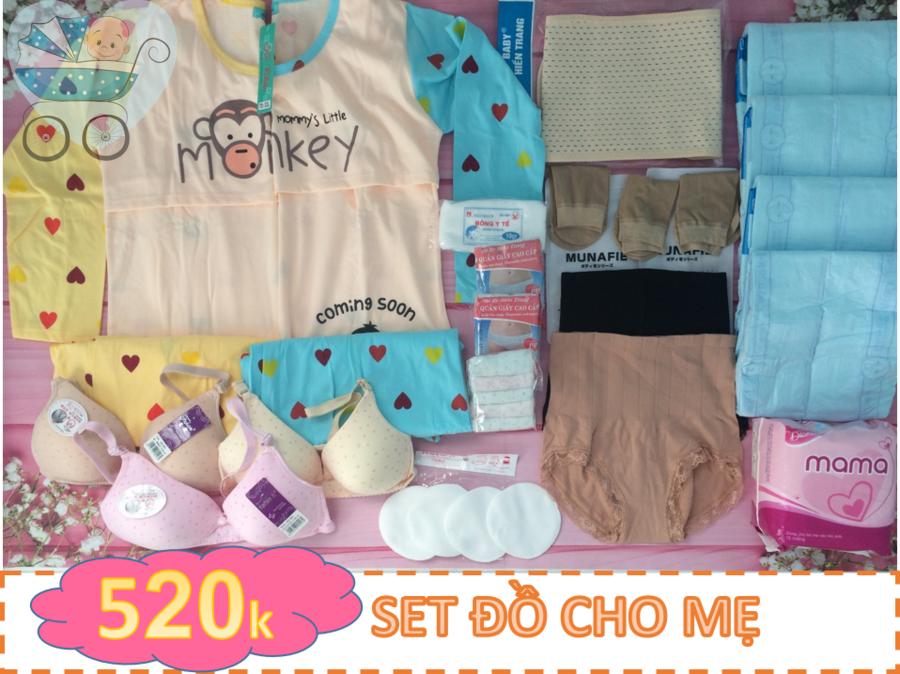 Đồ dùng cho mẹ sau sinh-Đồ chuẩn bị đi sinh cho mẹ bầu