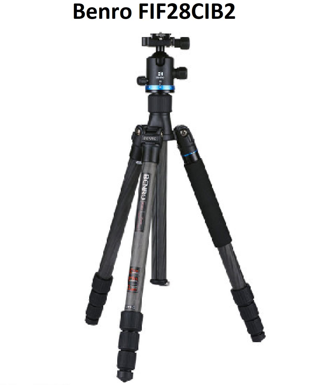 Chân máy ảnh Benro FIF28CIB2, Carbon