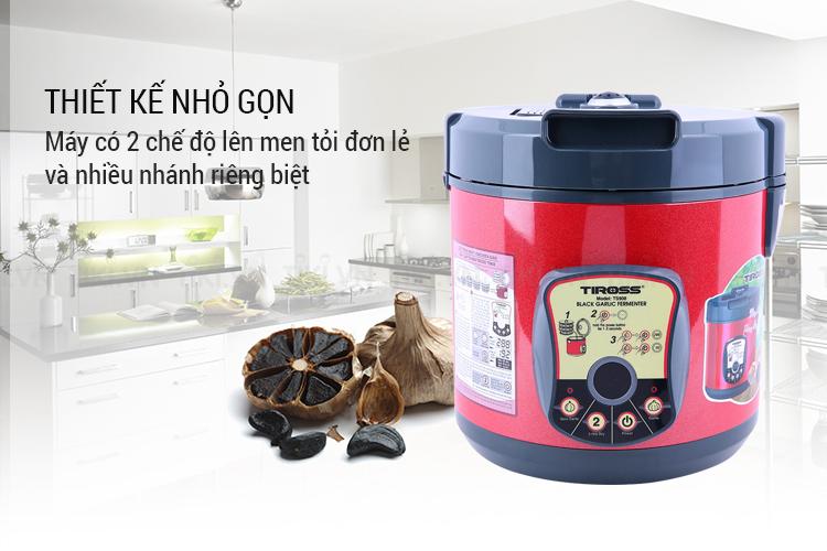 Máy làm tỏi đen TIROSS TS908 (thêm nút sấy khô 2H) - Đỏ