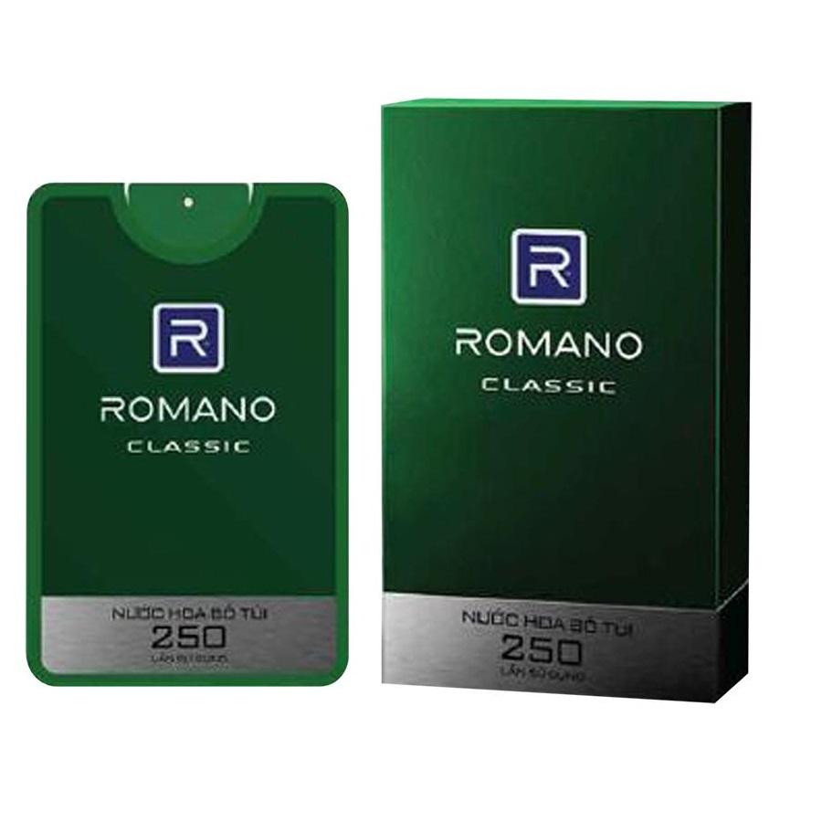 [HCM]Romano - Nước hoa bỏ túi Classic 18ml