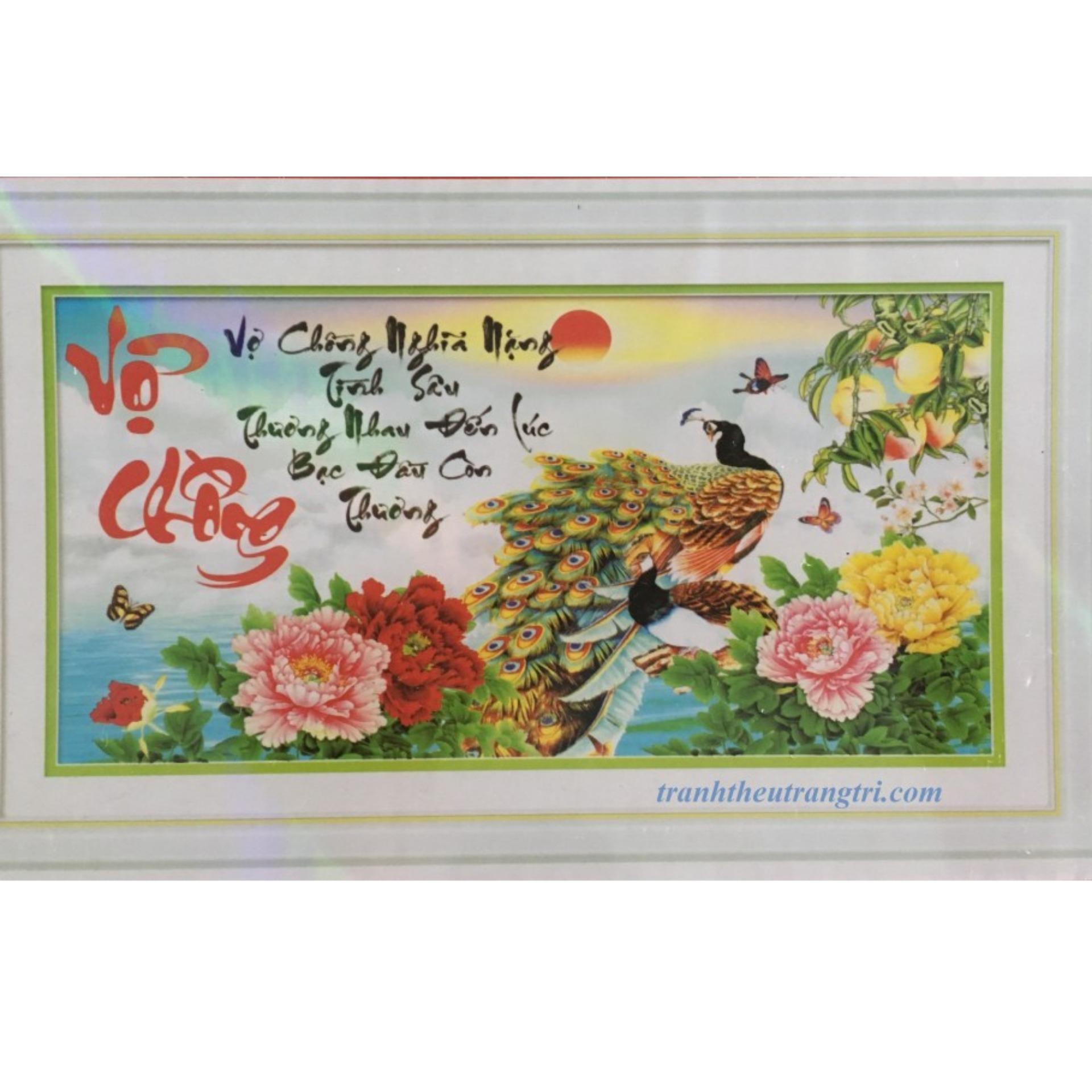 Tranh đính đá vợ chồng-DF369-Ngọc Thịnh