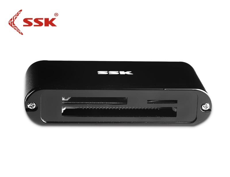 Đầu đọc thẻ nhớ đa năng USB 3.0 SSK SCRM630 (Đen)