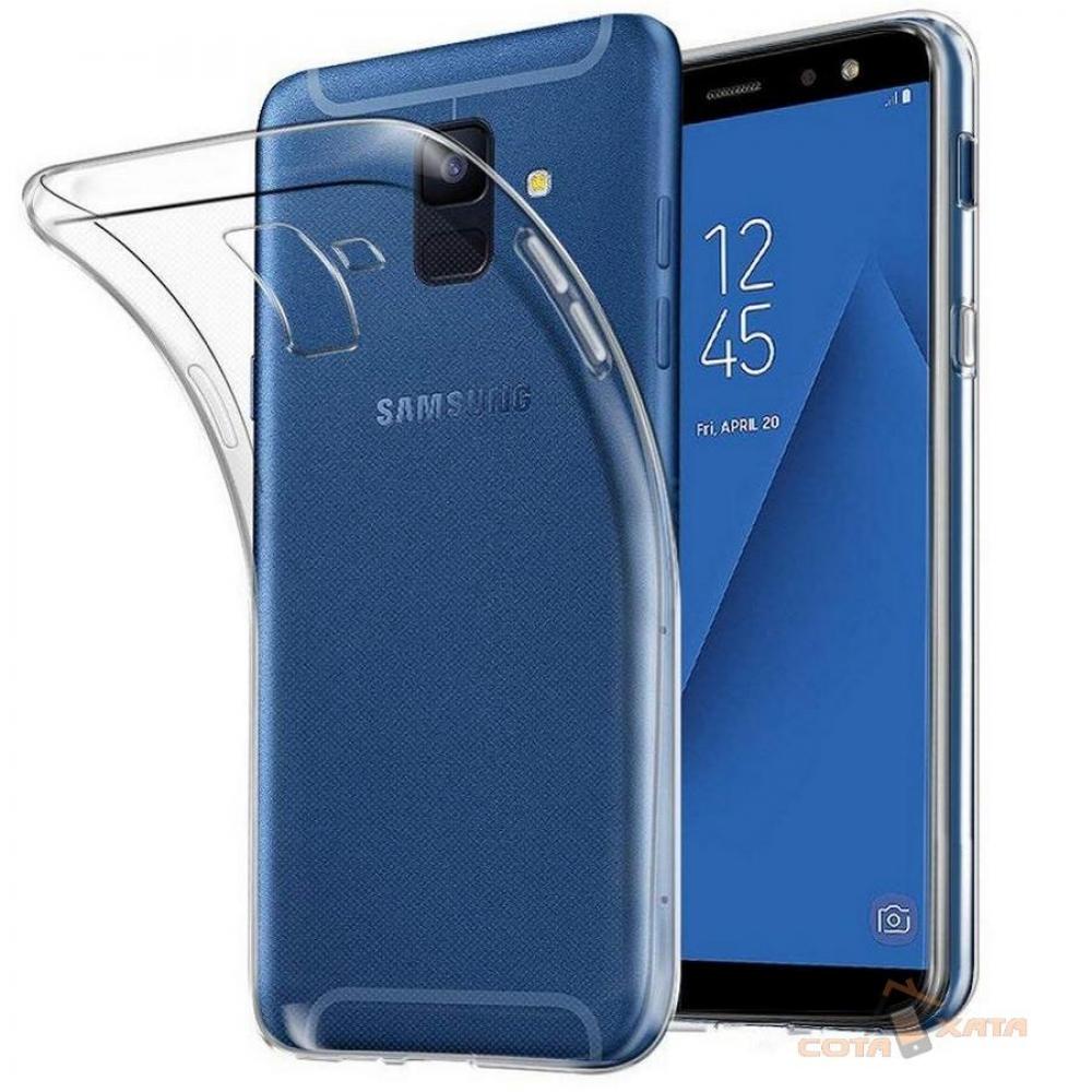 Ốp lưng Samsung A6+ 2018 dẻo trong suốt (Loại dày đẹp)