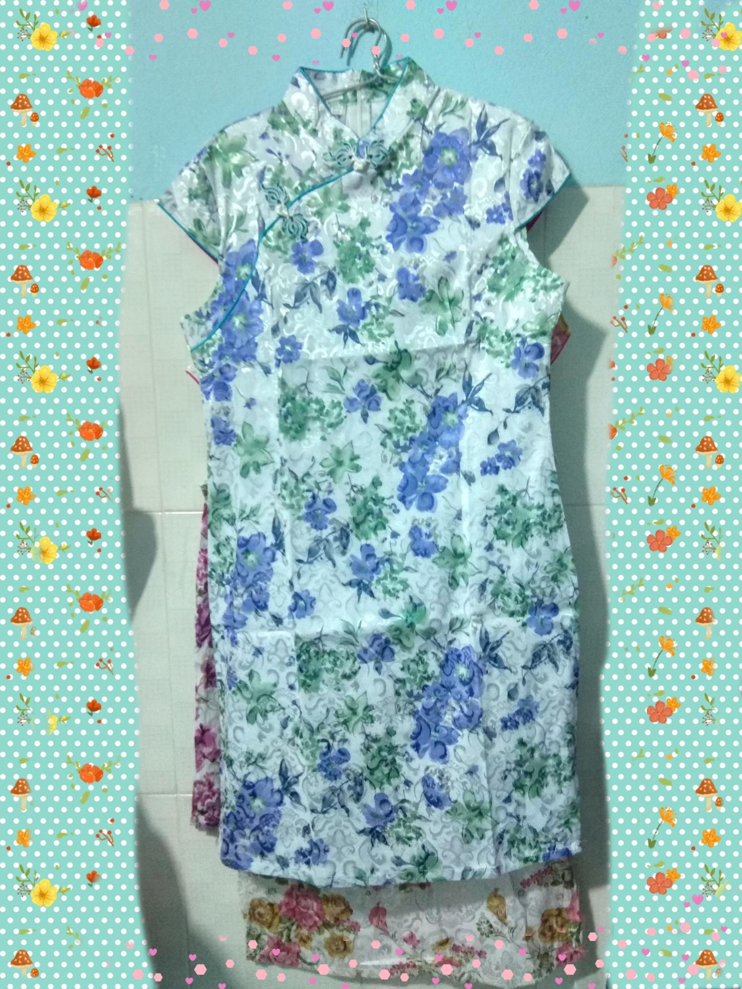Sườn xám bigsize gấm hoa 3XL big size