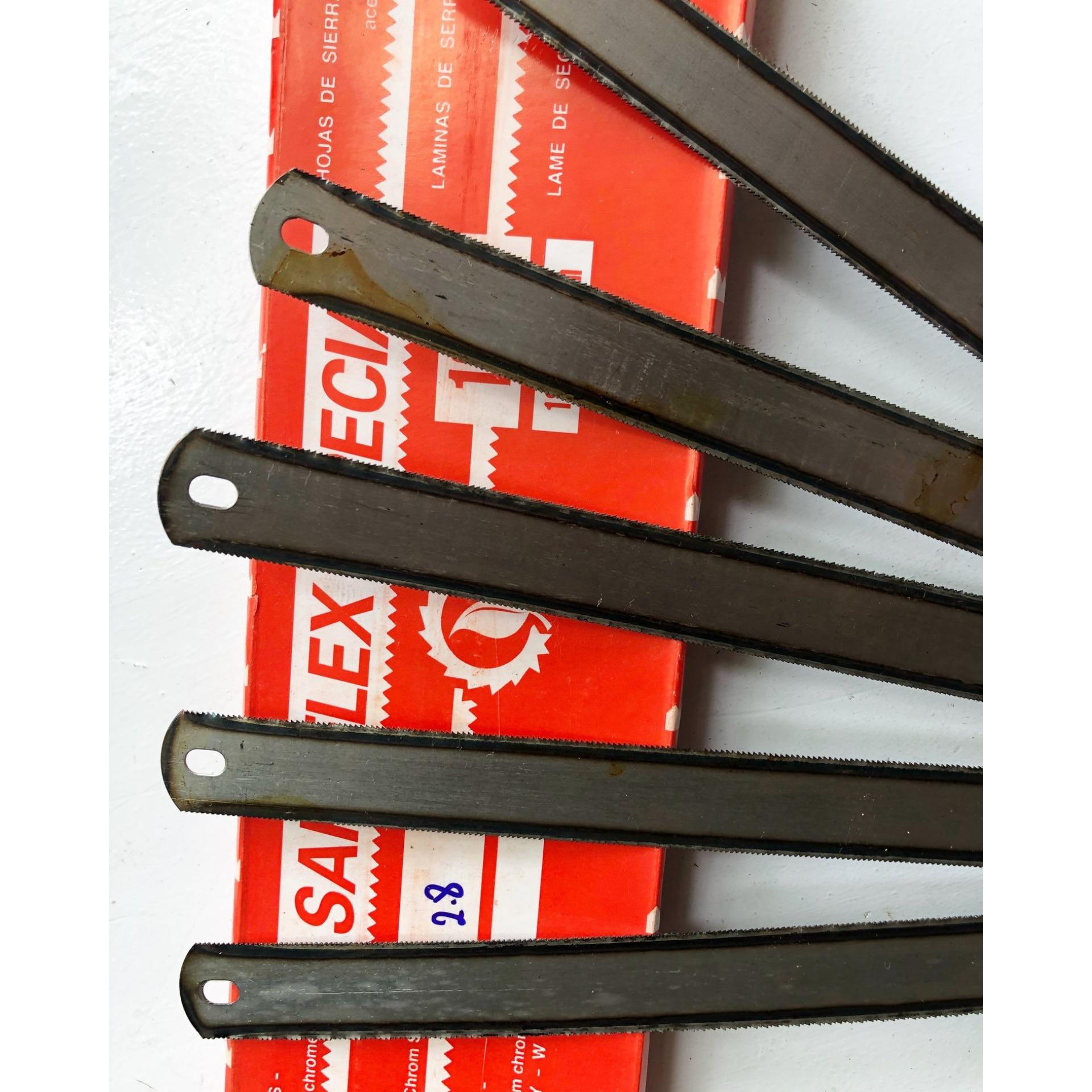 Bộ 5 Lưỡi Cưa Sắt Hai Mặt 132x20x0.5mm