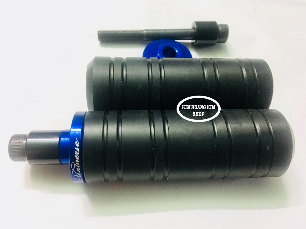 Gù chống đổ cao su dành cho các loại xe máy Exciter,Winner(màu Xanh)