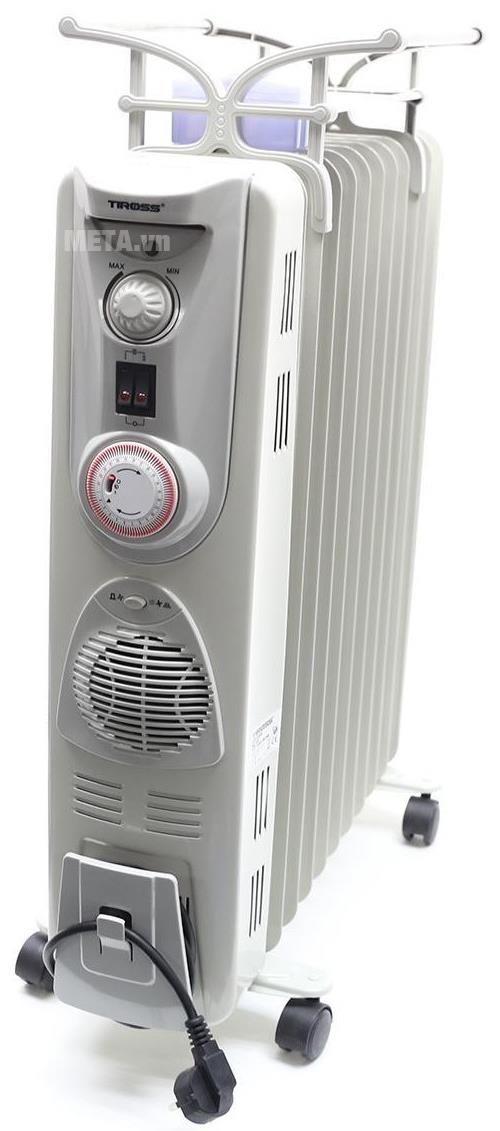 Máy sưởi dầu tiross 11 thanh ts920