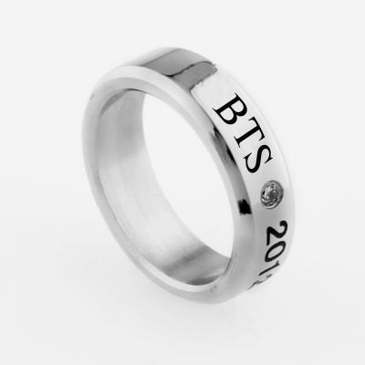 Nhẫn Bạc khắc tên các thành viên BTS