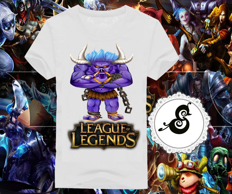 Áo thun nam LMHT Alistar - Game Liên Minh Huyền Thoại LOL cao cấp