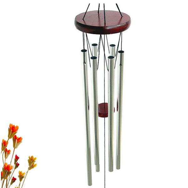 Chuông gió phong thủy 6 ống hợp kim nhôm - lpcg1011