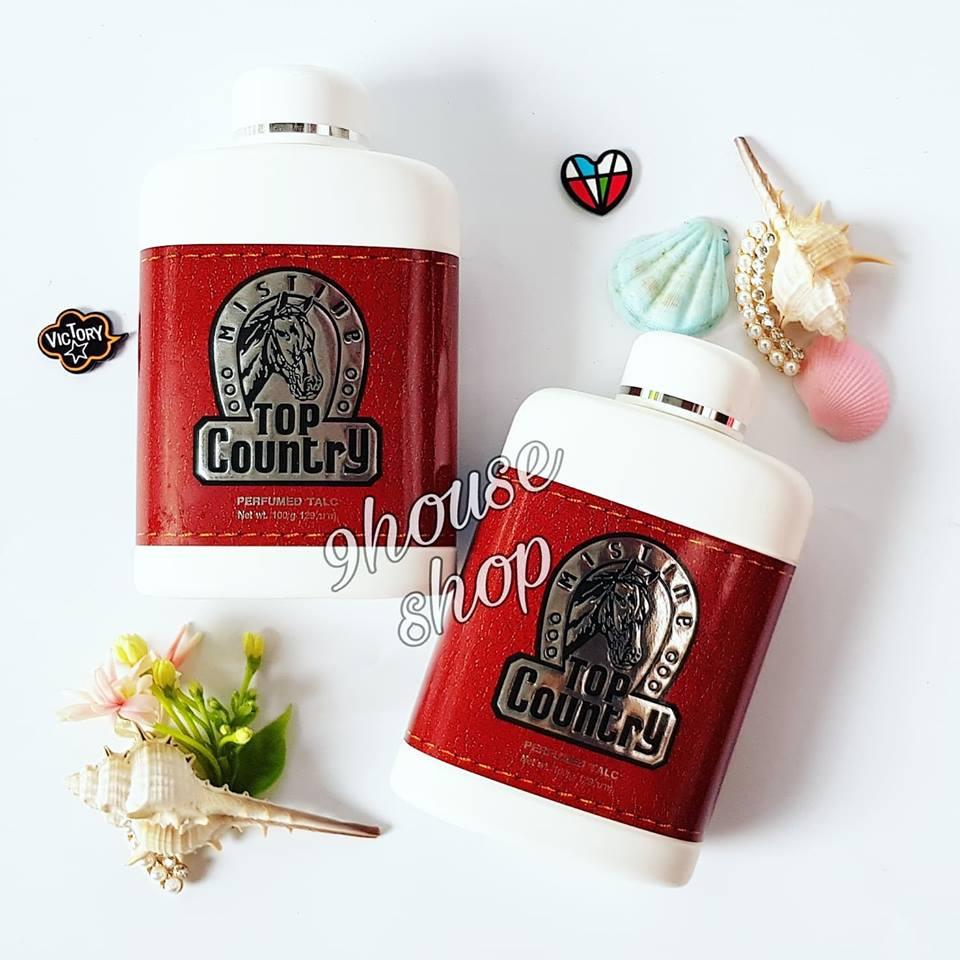 (100GRAM) 01 Phấn Thơm Top Country Thái Lan (bé và người lớn)