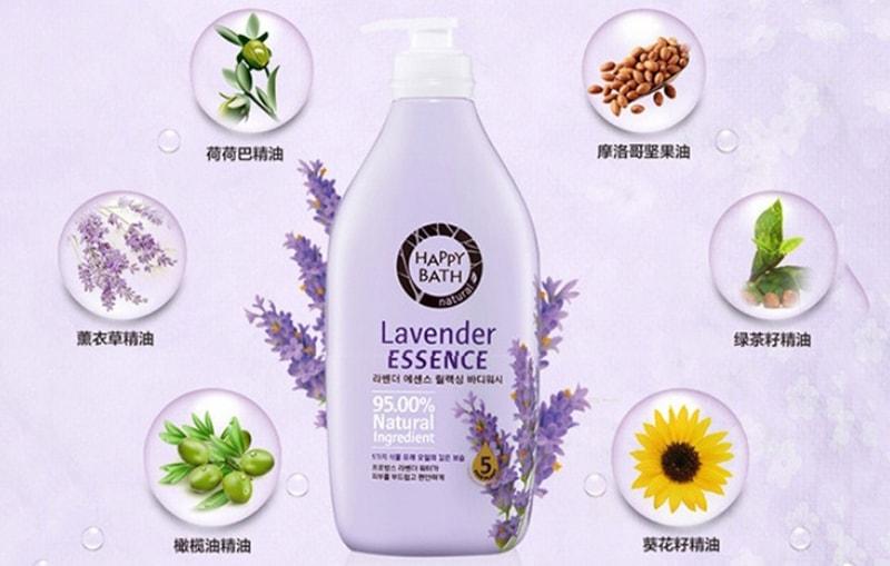 Sữa Tắm Happy Bath Lavender ESSENCE 900g