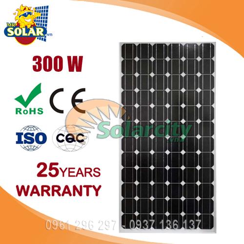 PIN NĂNG LƯỢNG MẶT TRỜI MONO 300W WORLD ENERGY