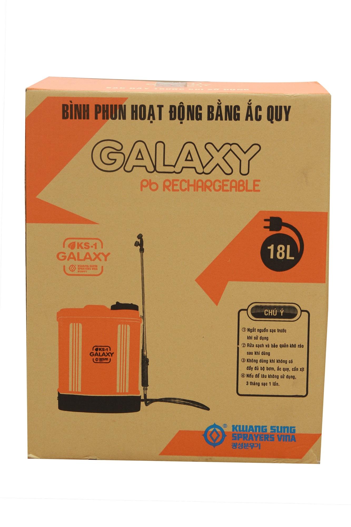 Bình xịt điện Hàn Quốc Galaxy lớn