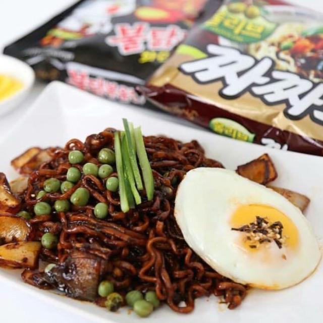 Combo 5 mì tương đen Samyang Hàn Quốc (140gram)