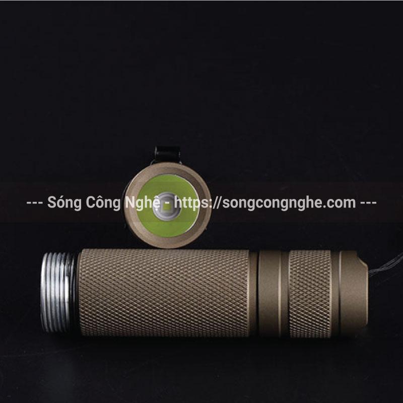 Đèn pin siêu sáng Convoy S2+ (U6-4C) Màu Cát