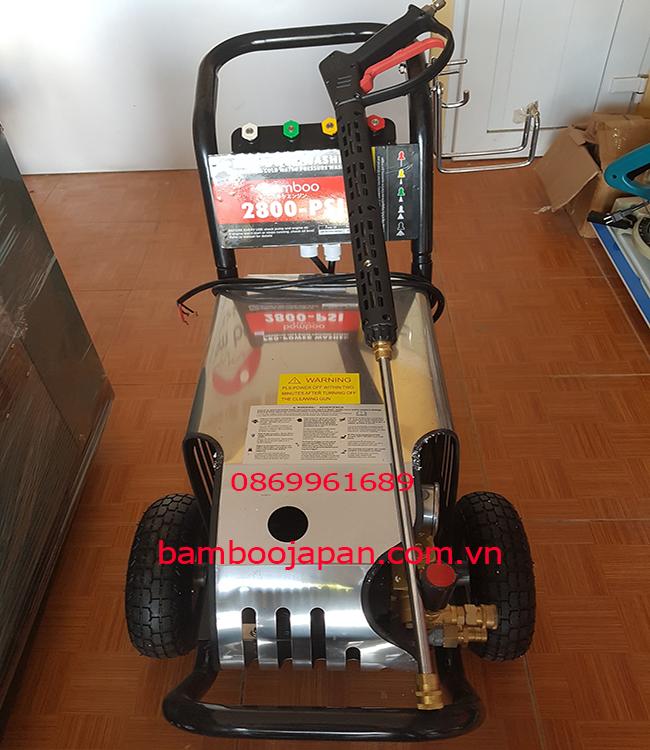 Máy rửa áp lực, đẩy tay bamboo bmb2800psi 2.2kw