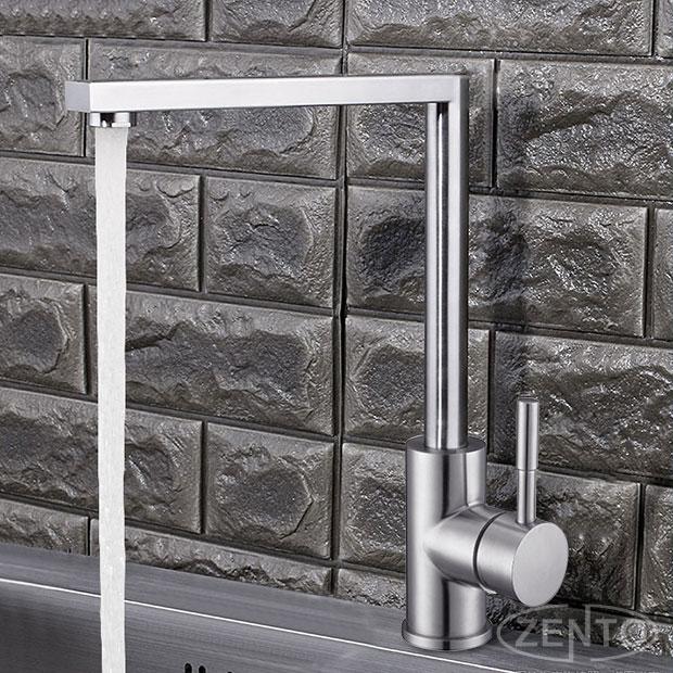 Vòi rửa bát nóng lạnh inox304 Zento SUS5585