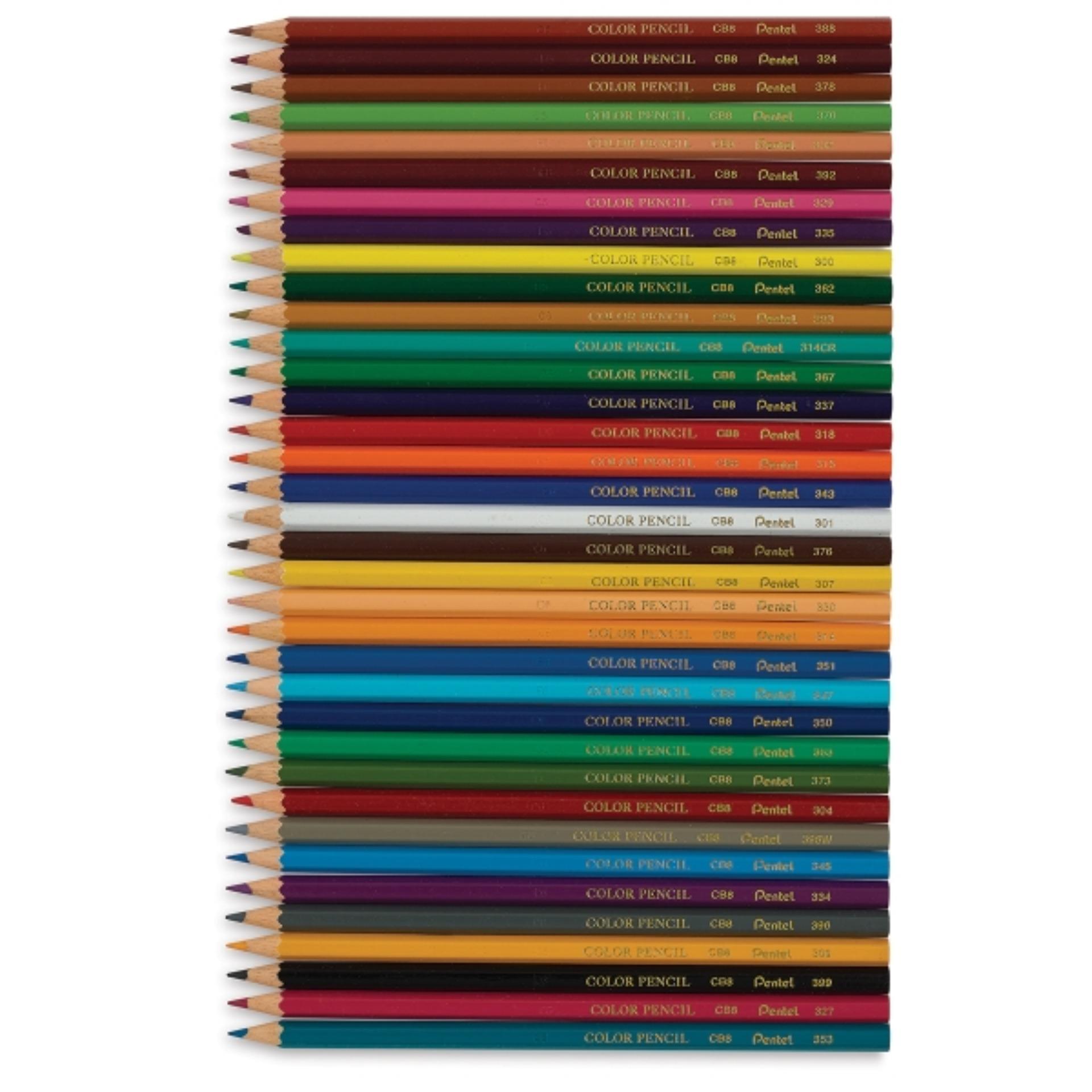 [HCM]CHÌ MÀU KHÔ PENTEL 36 MÀU