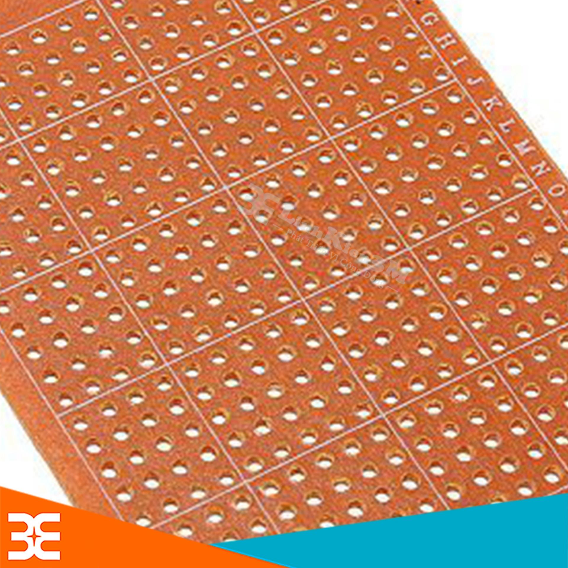 Phíp Đồng Lỗ - Bảng Mạch Đục Lỗ Sẵn PCB - A4-29x21cm ( Nâu )