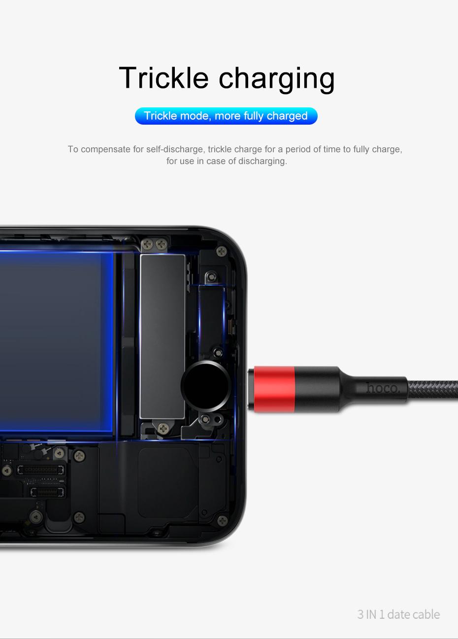 Dây sạc Hoco X26 cổng Lightning cho Iphone