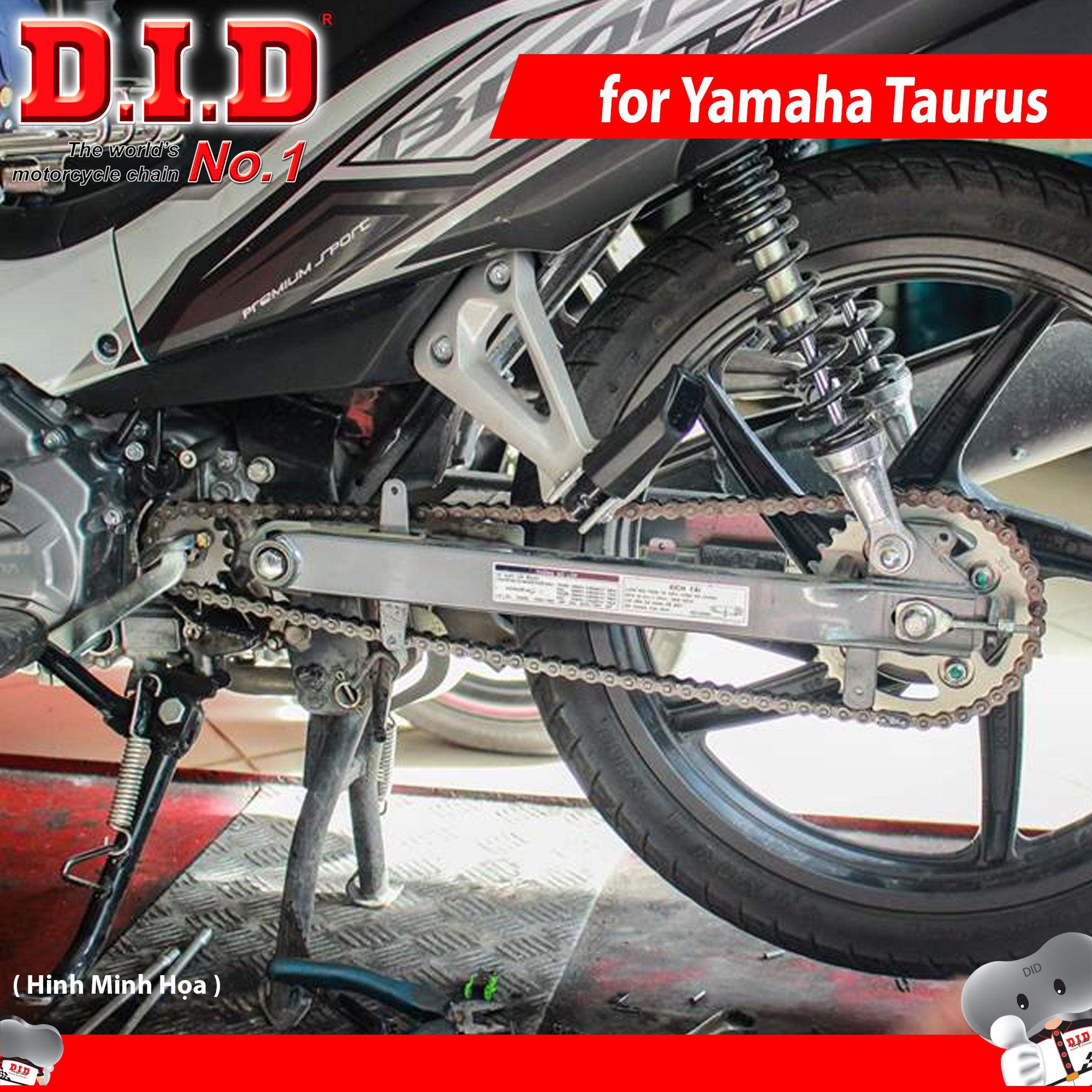 [HCM]Nhông sên dĩa DID Yamaha Taurus – Sên đen 9ly DID AD3 ( Thái Lan )