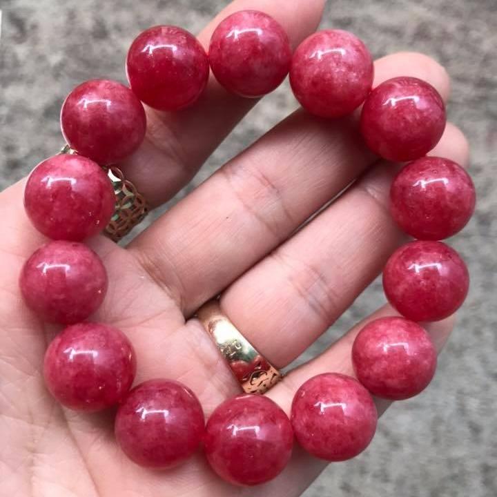 [HCM]VÒNG TAY RUBY HỒNG NGỌC 14LY