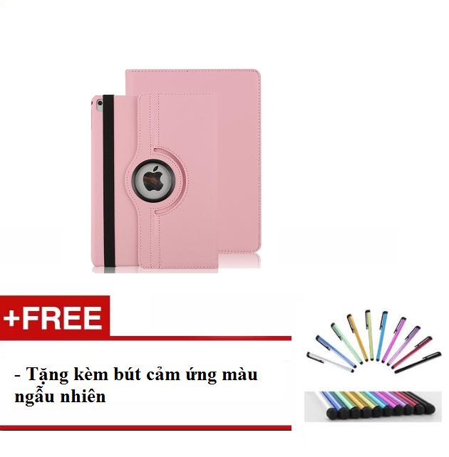 Bao da xoay 360 độ cho iPad mini 123/ mini 4/ iPad 234/ iPad AIr/ Air 2/ Pro 9.7/ 2017/ 2018 PKCB-BAODA - Tặng kèm bút cảm ứng
