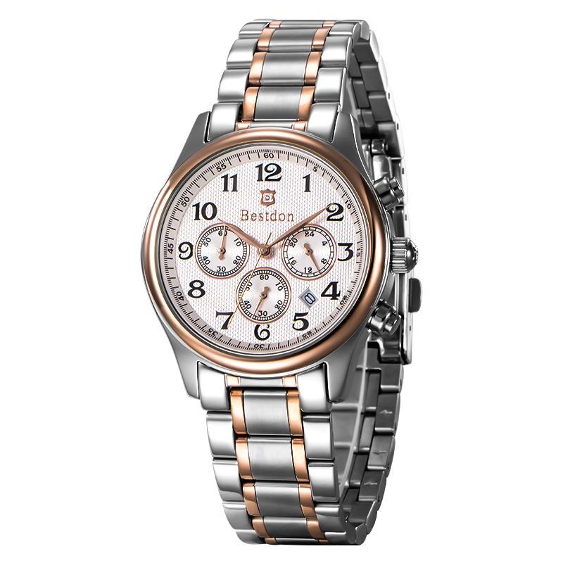 Đồng hồ nam dây thép Bestdon BD9917G