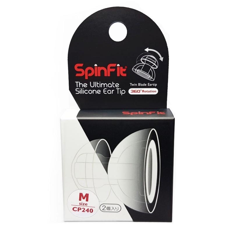 NÚM CAO SU SILICON IN-EAR SPINFIT CP240 TWIN BLADE (size M)