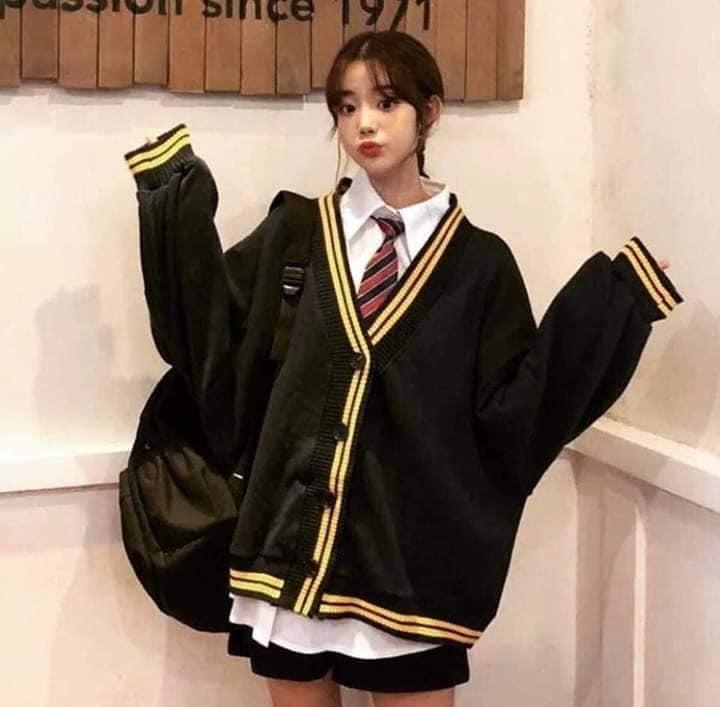 Áo khoác Cardigan 1953 unisex (L XL). Có ảnh thật trải sàn